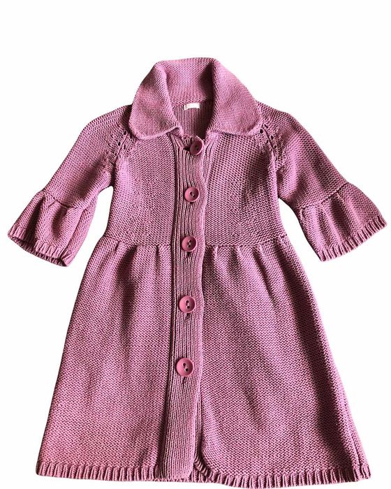 grubszy SWETER długi KARDIGAN *Matalan* 116/122