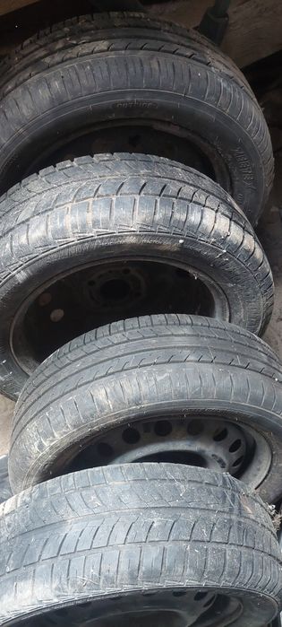 Opony koła felgi stalowe 185/55 r14 4x100 et45 komplet