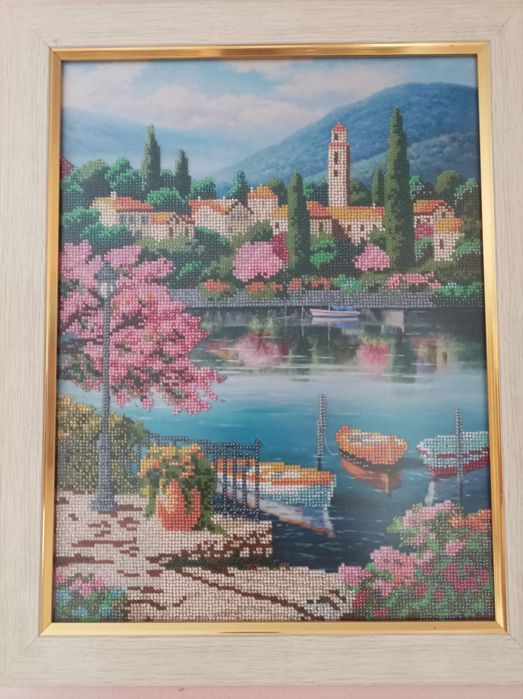 Картина вишита бісером