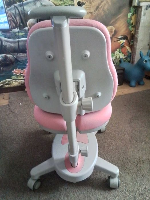 Детское кресло  Mealux Match gray base Pink