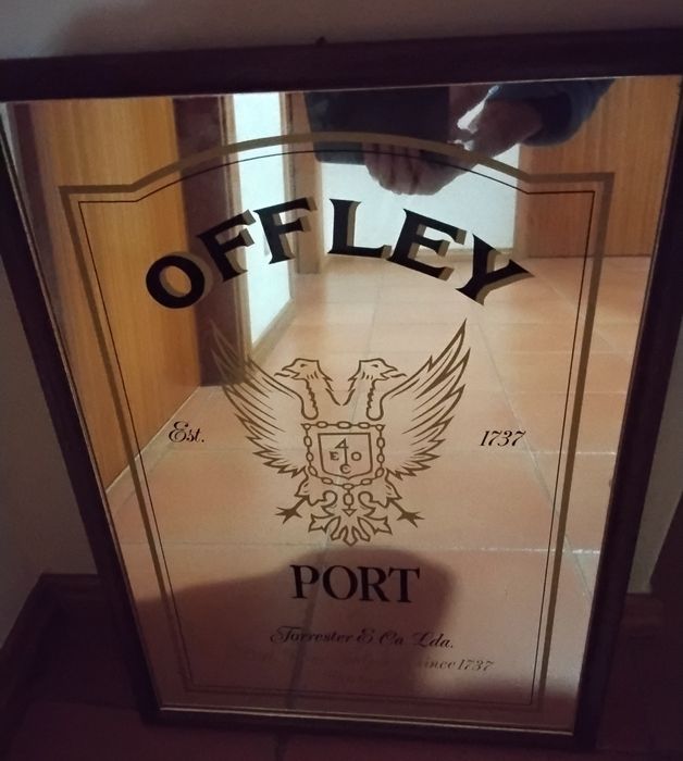 Espelho quadro vintage Porto Offley