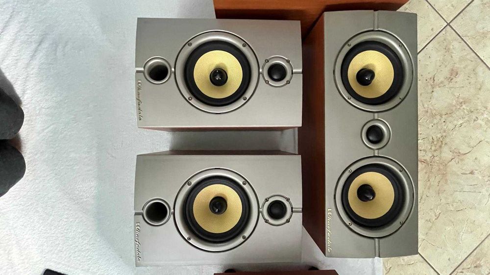 Kolumny Wharfedale/komplet kina domowego + subwoofer