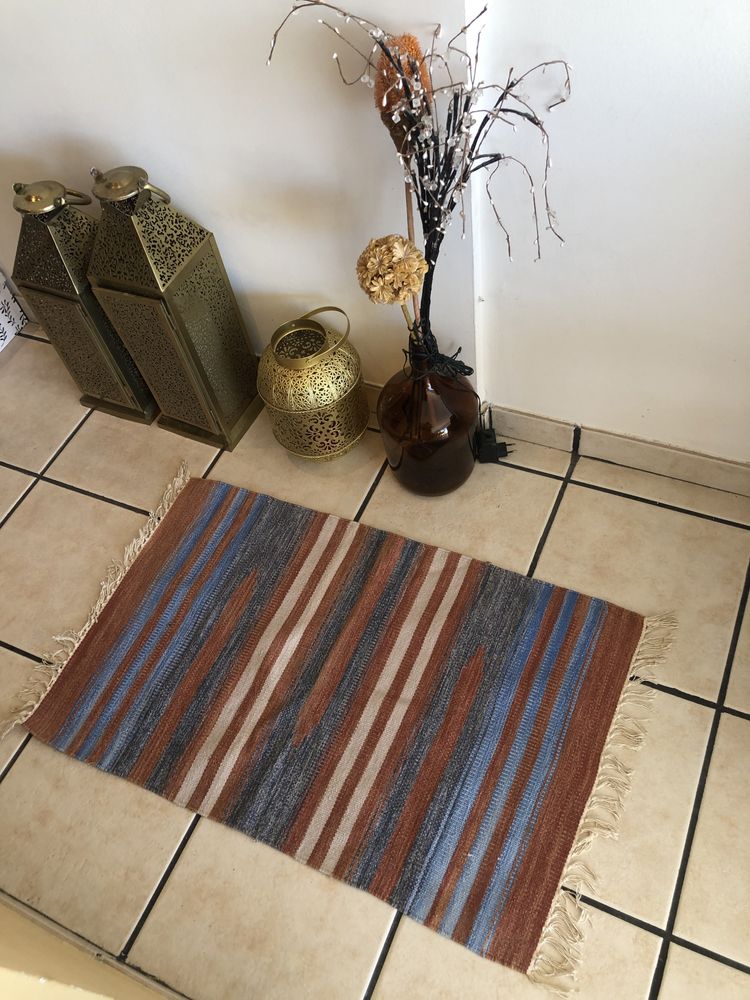 Tapete kilim tons terra