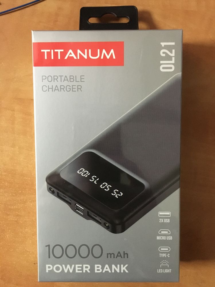 Павербанк 10000mah TITANUM OL21