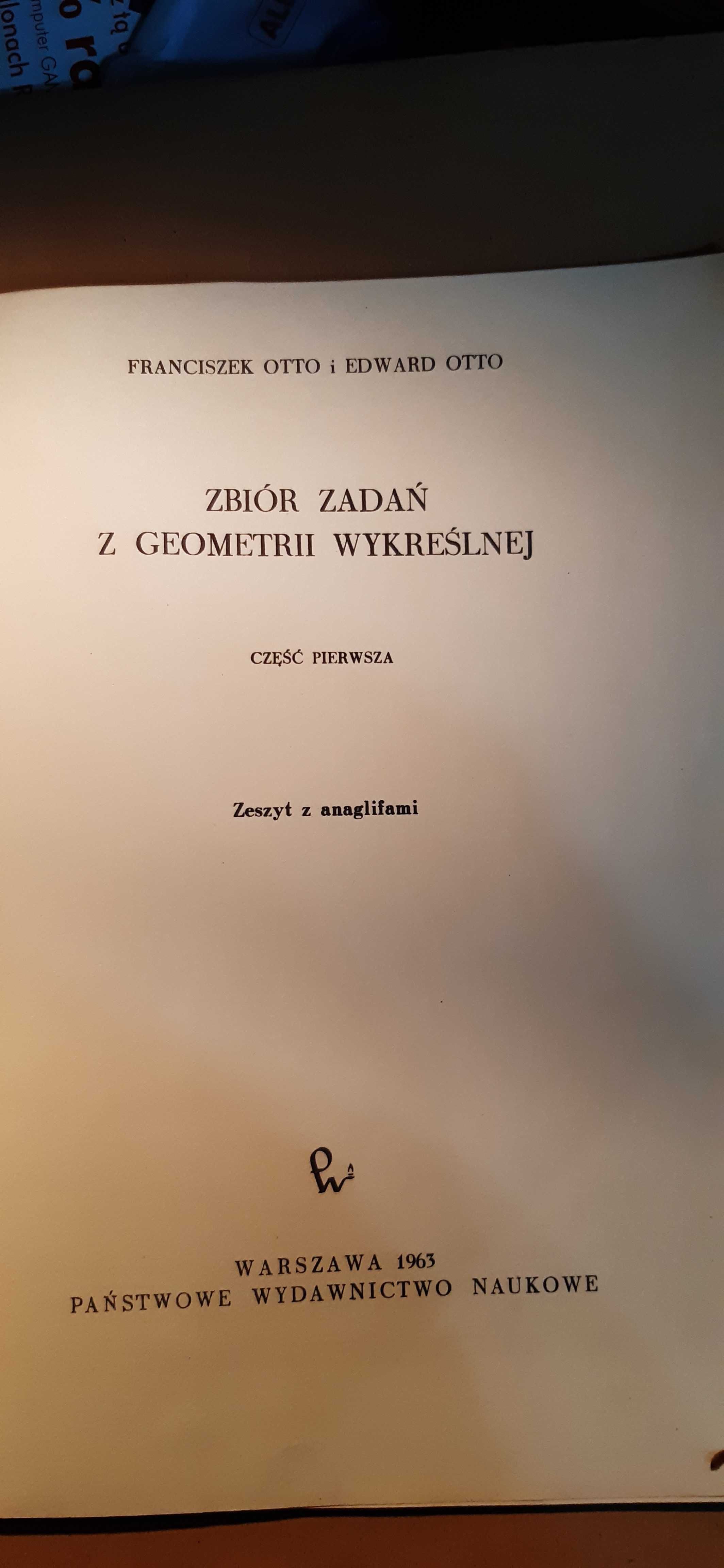 stary zbiór zadań z geometrii wykreślnej F. i E. otto