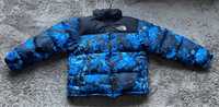 Kurtka Puchowa The North Face Nuptse 700 Blue Camo