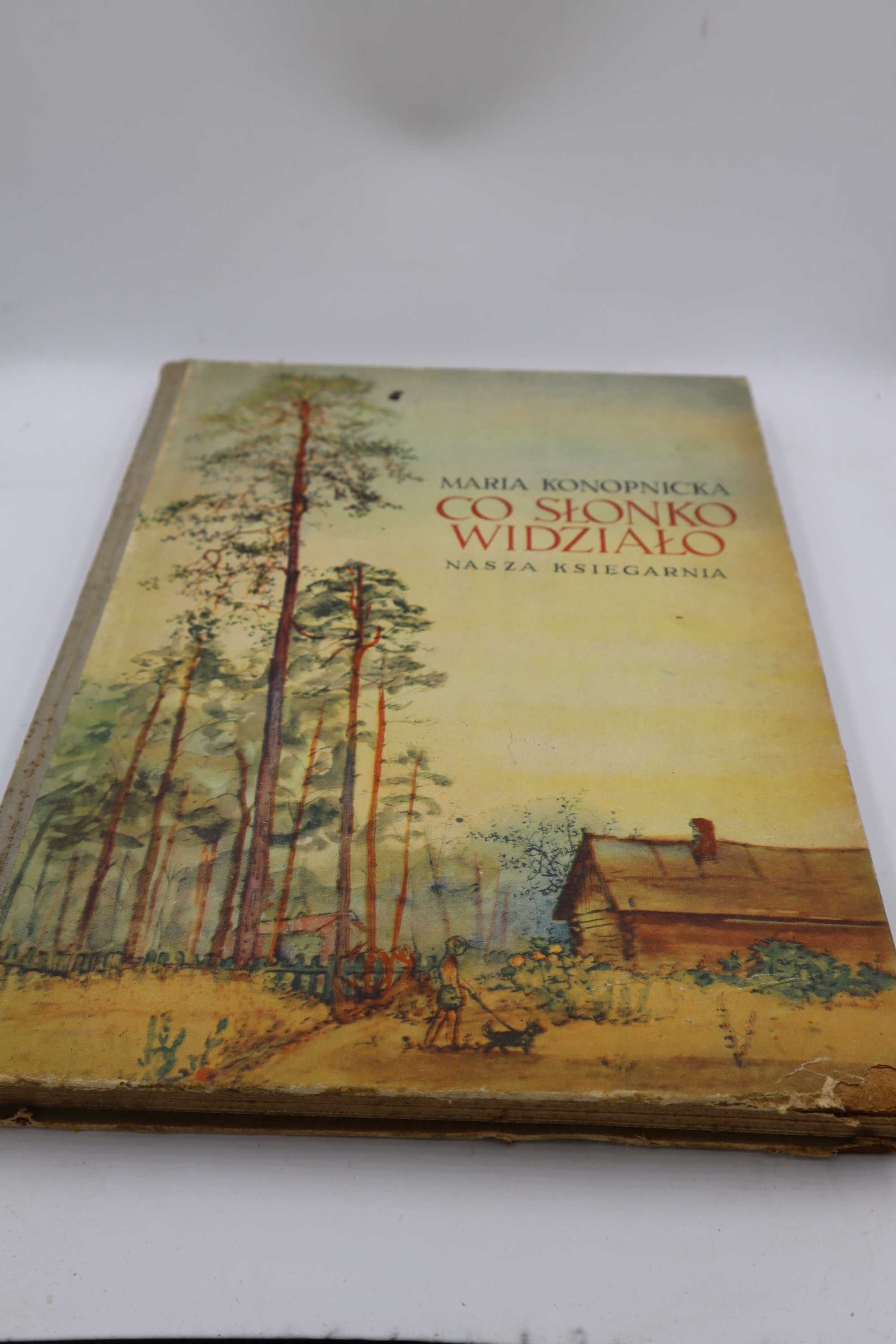Co Słonko Widziało Maria Konopnicka 1954r ilustracje Zieleniec