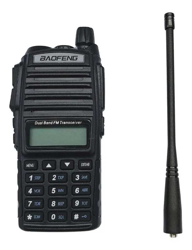 Radio Walkie Talkie Baofeng UV-82 TRI POWER Novo p/ entrega imediata