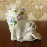 "Кошка с котёнком" 8 см автор Красная Киев