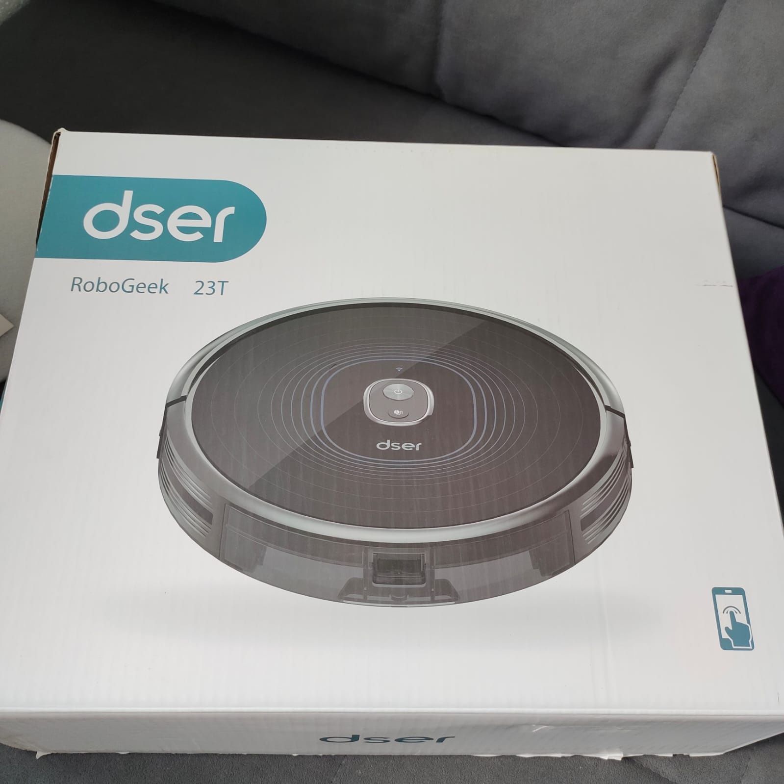 робот пылесос Dser RoboGeek 23T Robotic Vacuum Cleaner  Wi-Fi