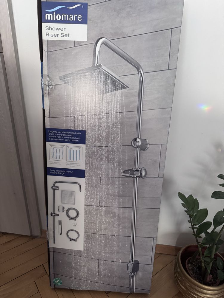 Zestaw prysznicowy Miomare 297651 nowy