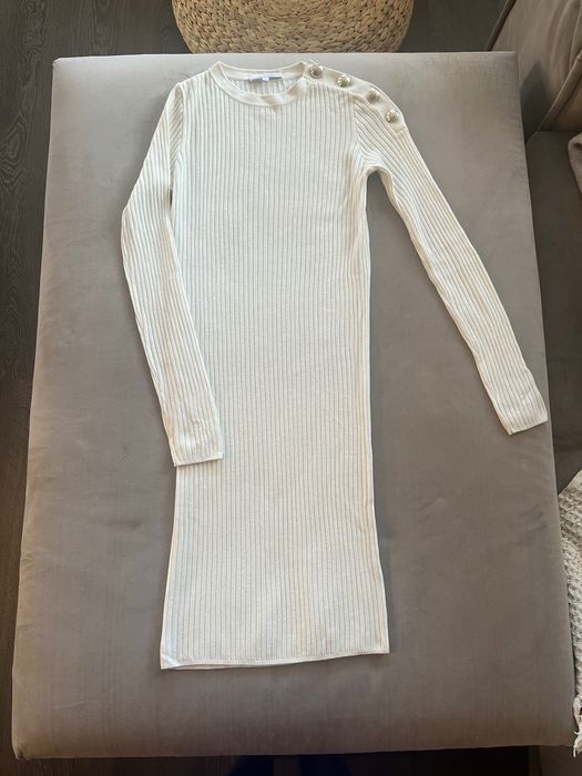 Sukienka off-white Patrizia Pepe