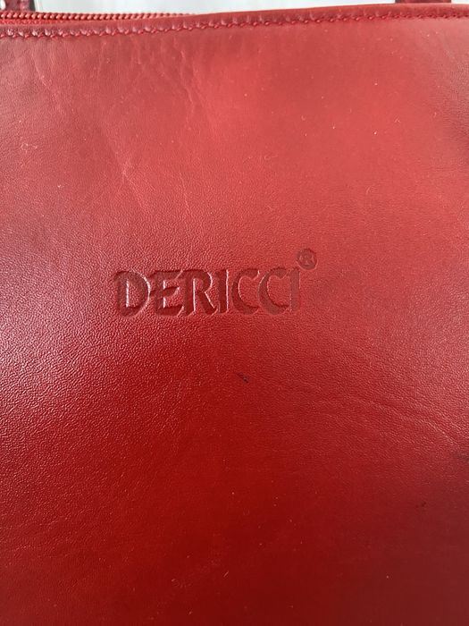 Шкіряна сумка від Dericci