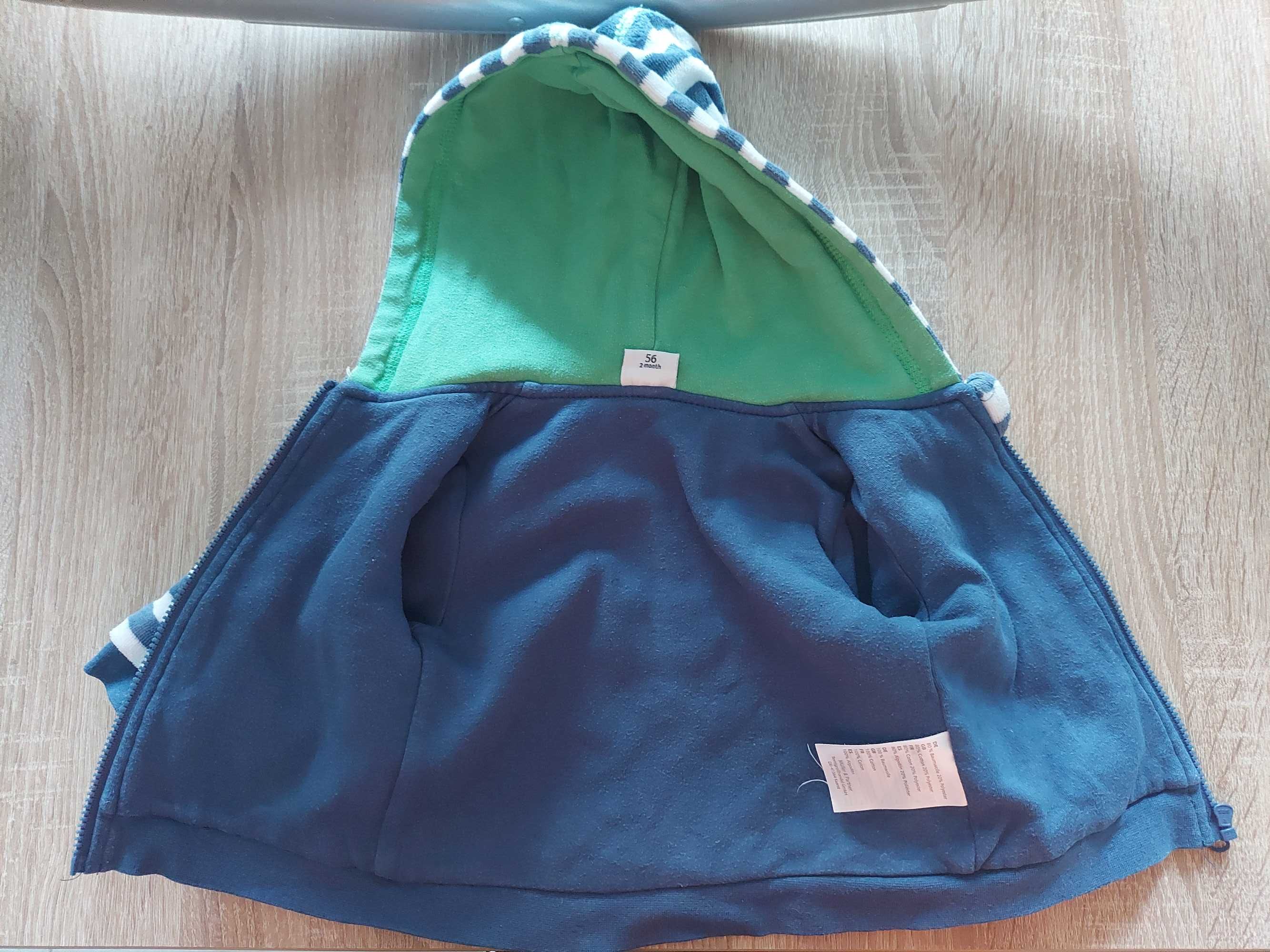 Ciepła bluza chłopięca 56