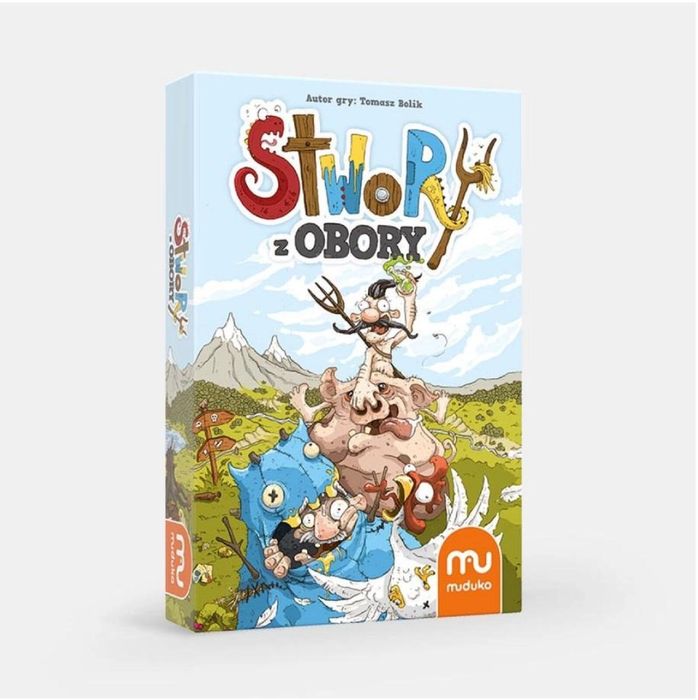 Stwory z obory MUDUKO Muduko pudełko,210x140x40 mm