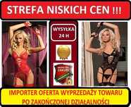 Seksowne Body + string + materiałowe kajdanki