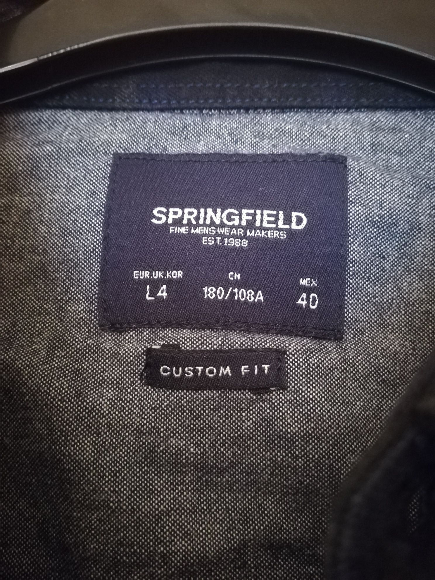 Camisa Springfield tam. L4