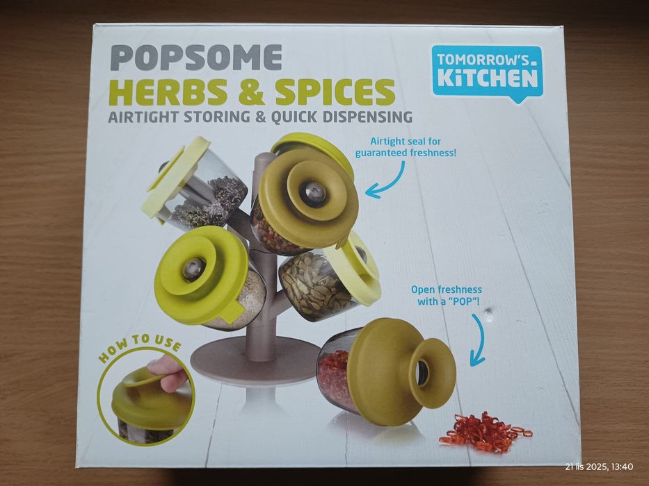 Pudełko Tomorrows Kitchen Hop do przypraw/ziół