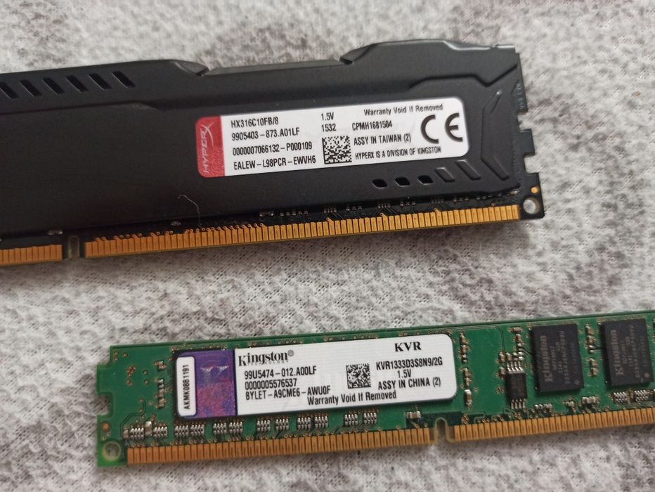 Pamięć RAM kingston hyperx fury 8gb ddr3
