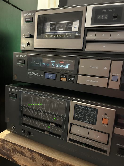 Zestaw stereo SONY vintage