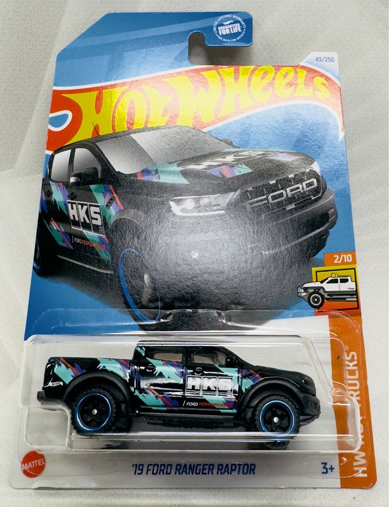 Колекційна машинка Хот Вілс Hot Wheels 19 Ford Ranger Raptor