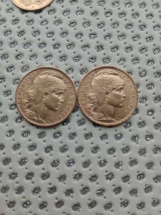 Moneta--10 Franków--1858-Francja.