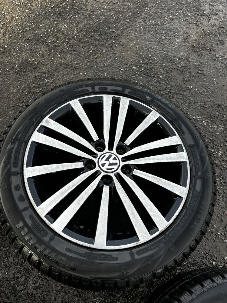 Felgi Ronal 5x112 17” 7,5J Zimówki BDB! VW Audi Seat Skoda