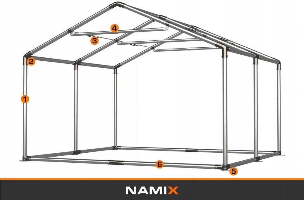 *** PROMOCJA *** Namiot GRAND 3x4m hala magazynowy WZMOCNIONY