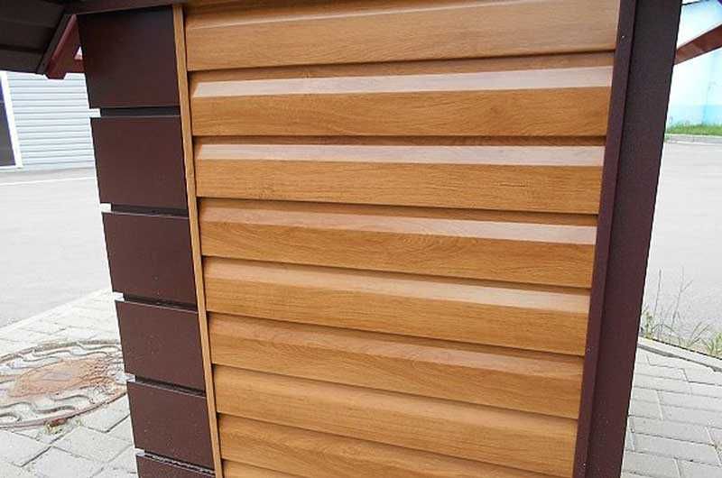 Сайдинг корабельная  доска Металл Золотой дуб, Венге,Сосна