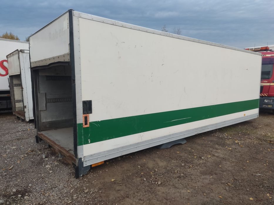 Kontener izoterma 7,7m długości na magazyn budowę garaż kurnik