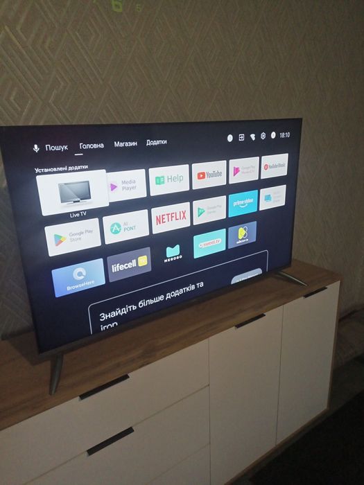 Телевізор Bravis UHD-50M8000 Smart + T2