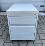 Kontener podbiurkowy biurowy szafa kartotekowa mobilna 80x46x62 metal