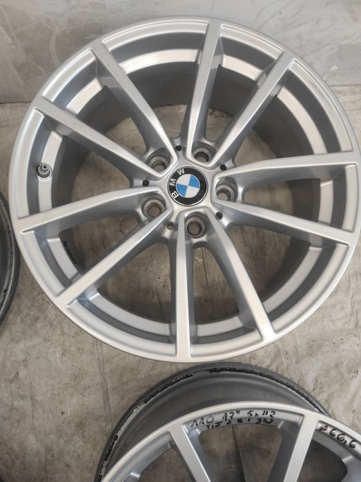 110 Felgi aluminiowe ORYGINAŁ BMW R 17 5x112 otwór 66,6 CZUJNIKI