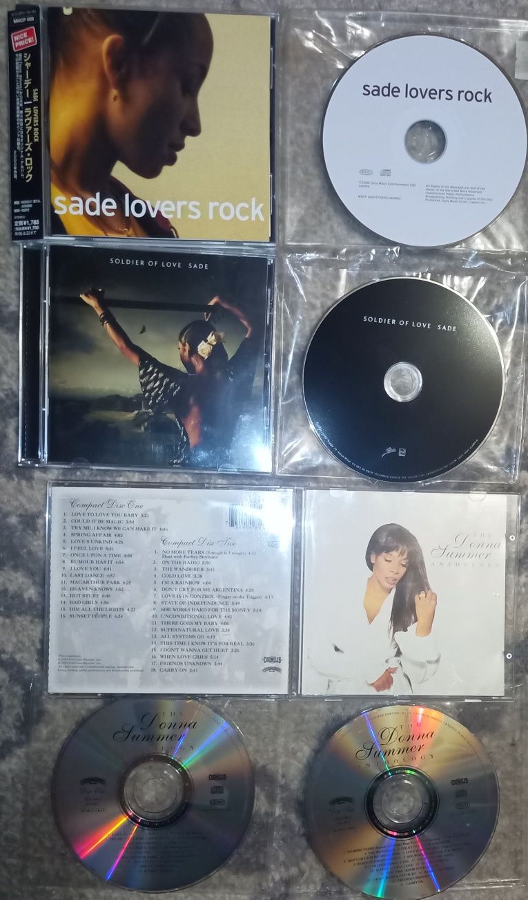 Sade Japan CD.Maggie Reilly.Eurythmics. S.Brightman.Donna Summer+інші