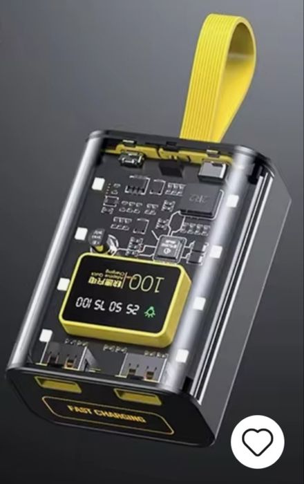 Power Bank 10 000mA/h, з  нічником та ліхтариком.