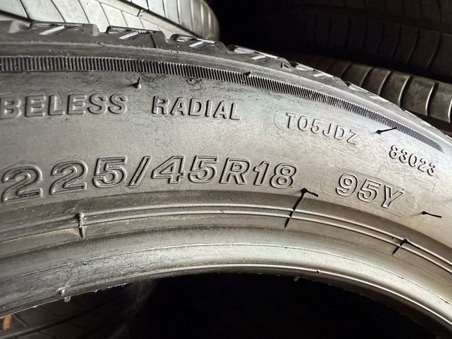 225/45 R18 + 255/40 R18 Bridgestone Turanza T005 4шт. 95% 2023