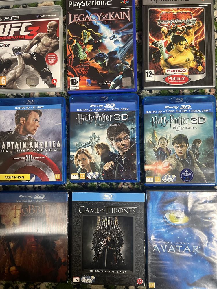 Диски для playstation 3 PS2 PS3 ігри приставки плейстейшн блю-рей CD