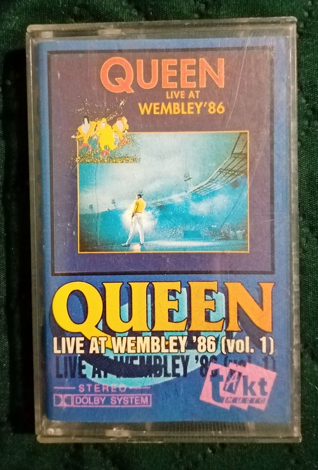 Kaseta magnetofonowa Queen live at wembley 86 vol. 1