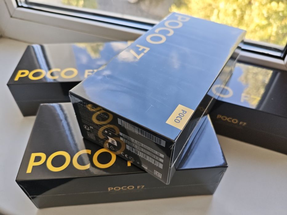 Xiaomi POCO F7 12/256GB Black Global EU (з блоком живлення). Новий