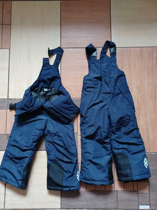 Spodnie zimowe, śniegowe dla bliźniaków rozm. 86/92