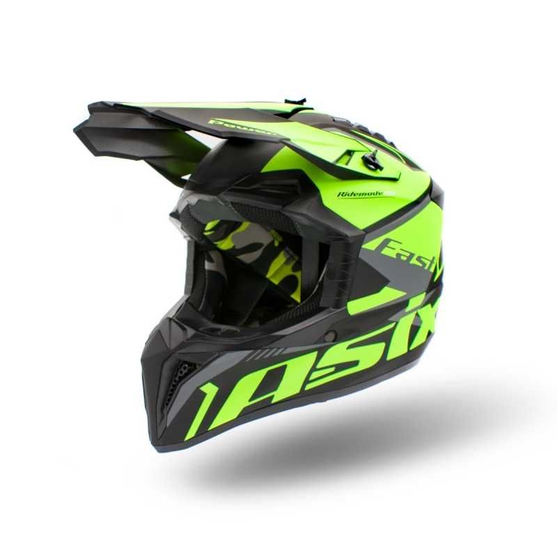 NOWY KASK ASIX ! Junior ! Różne kolory i rozmiary ! CROSS I QUAD !