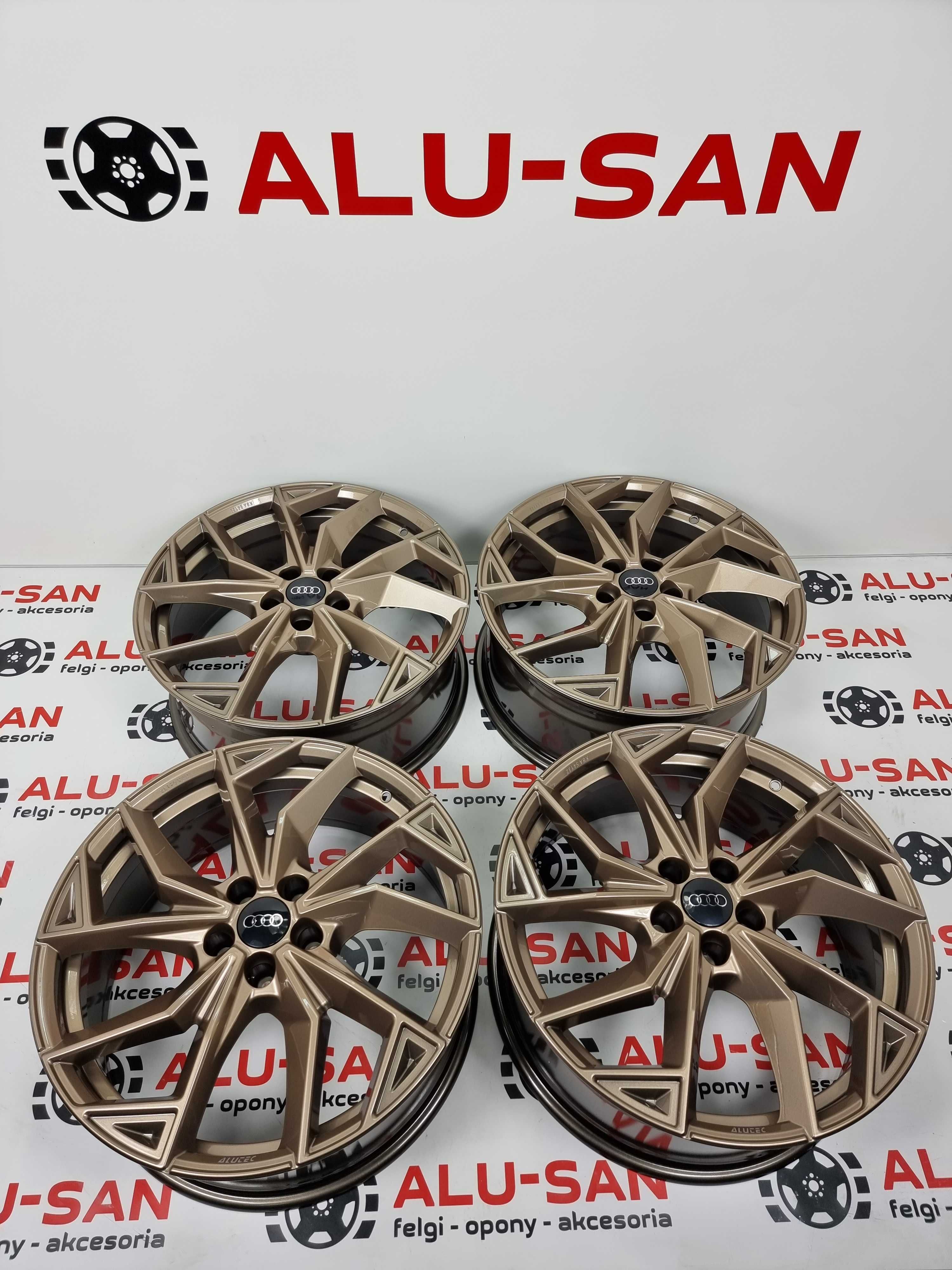 NOWE alufelgi AUDI 19" 5x112 A4 A6 A8 Q5 Złote