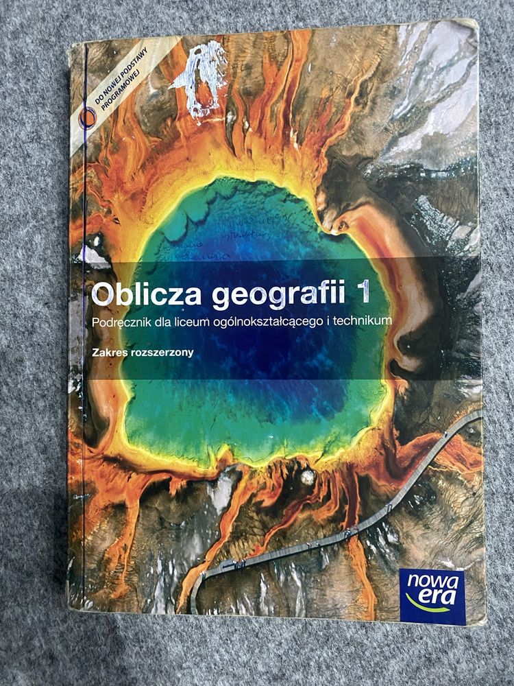 Oblicza geografii 1 zakres rozszerzony Nowa era