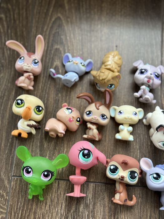 Продам оригінал рідкісні фігурки littlest pet shop тваринки LPS!