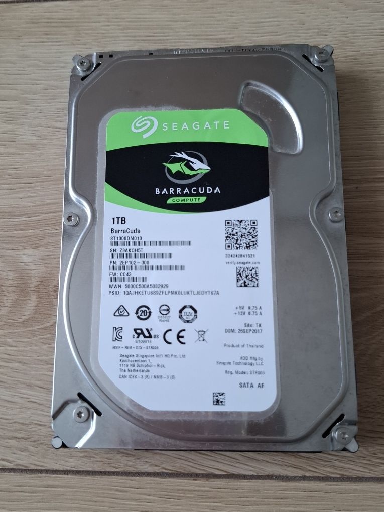 Dysk Barracuda Seagate 1 TB