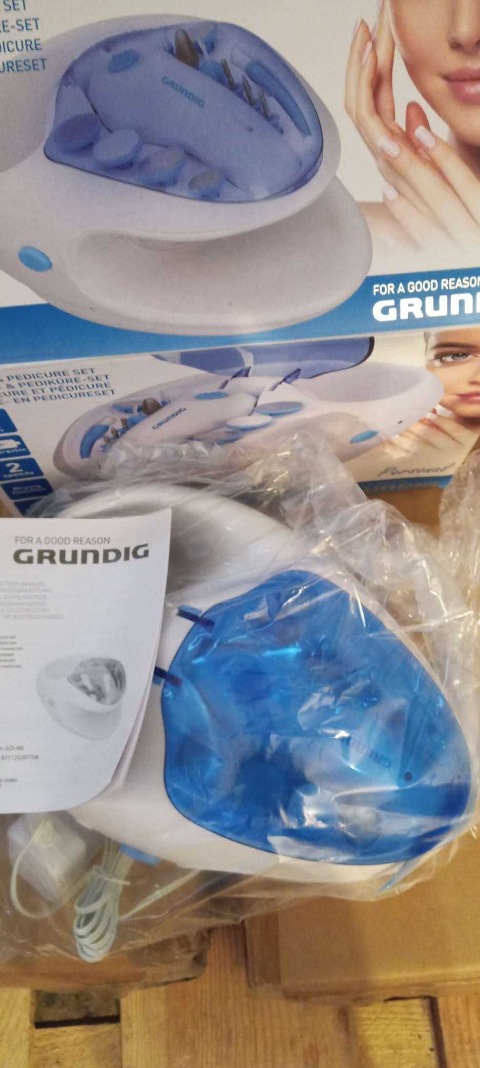 Grundig nowy zestaw do manicure i pedicure