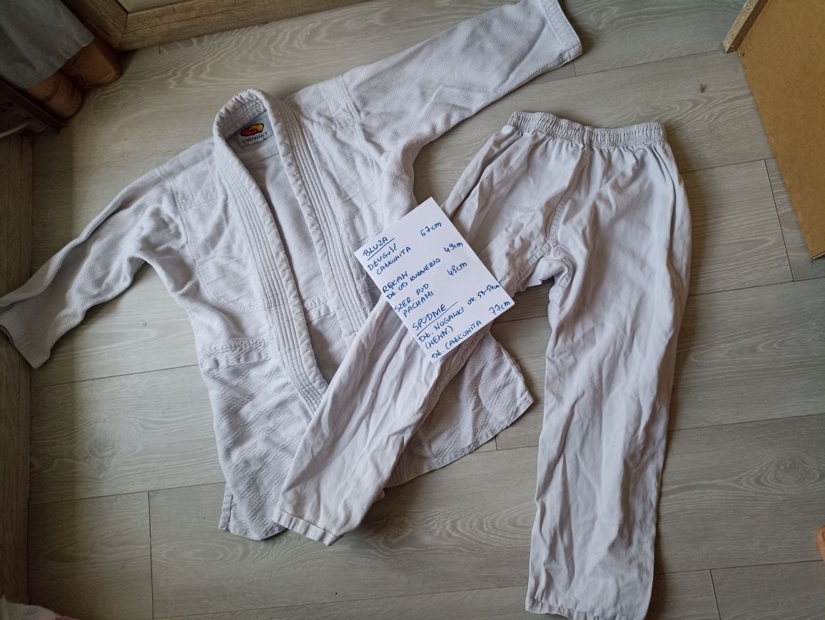Judoka 134/140 bluza plus spodnie