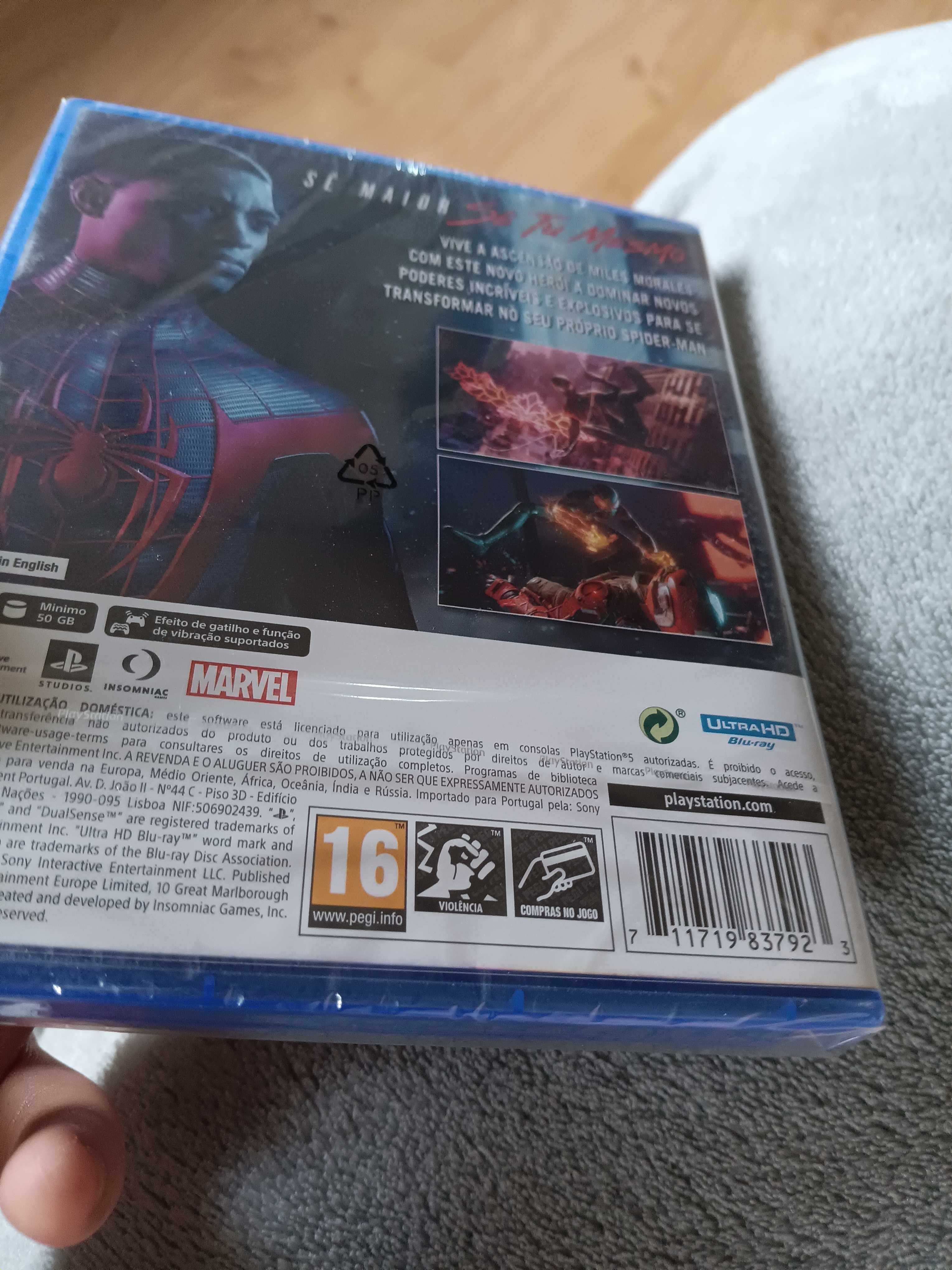 Jogos ps 5 God of War , spider Man novos