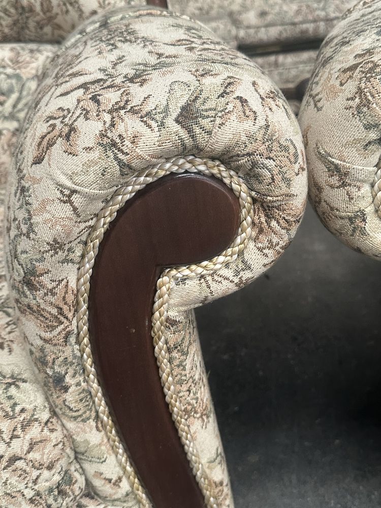 Conjunto de 2 Poltronas de qualidade estofo como novo