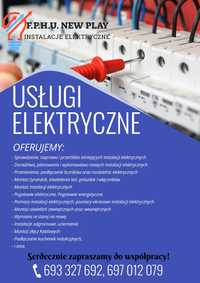 Usługi elektryczne instalacje elektryczne